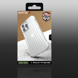 Raptic X-Doria Clutch Case iPhone 14 Pro Max skaidrus galinis dangtelis