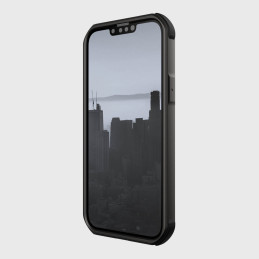 Raptic X-Doria Fort Case iPhone 14 Plus dėklas su MagSafe šarvuotu dangteliu juodu