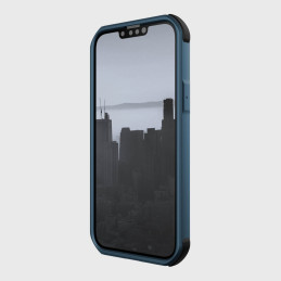 Raptic X-Doria Fort Case iPhone 14 Plus dėklas su MagSafe šarvuotu dangteliu mėlynos spalvos
