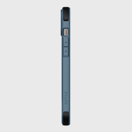 Raptic X-Doria Fort Case iPhone 14 Plus dėklas su MagSafe šarvuotu dangteliu mėlynos spalvos