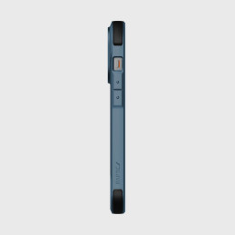Raptic X-Doria Fort Case iPhone 14 Pro dėklas su MagSafe šarvuotu dangteliu mėlynos spalvos