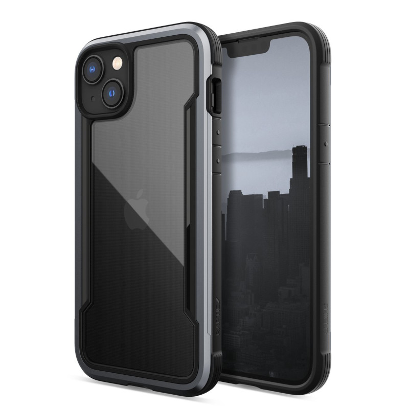 Raptic X-Doria Shield Case iPhone 14 šarvuotas dangtelis juodas