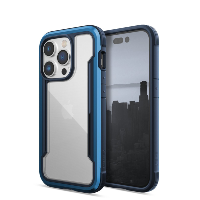 Raptic X-Doria Shield Case iPhone 14 Pro šarvuotas dangtelis mėlynas