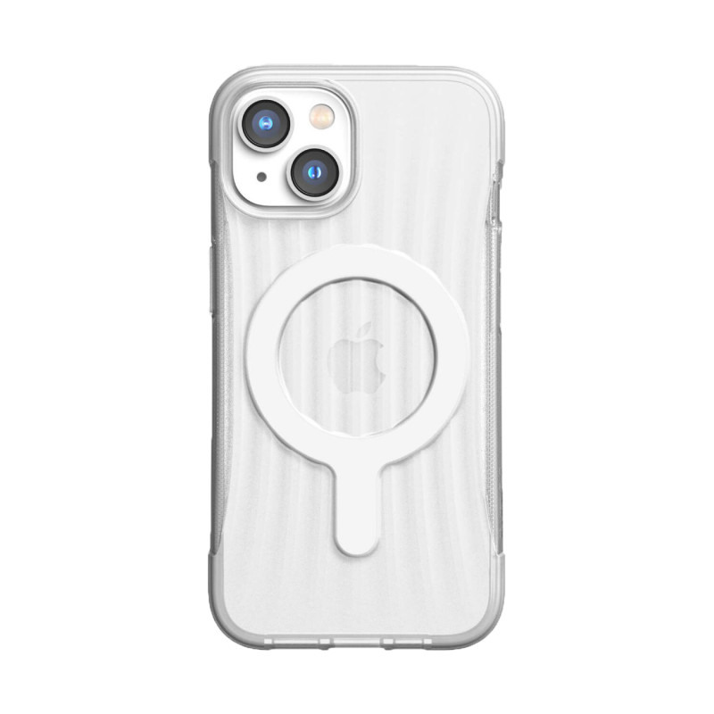 Raptic X-Doria Clutch Built Case iPhone 14 dėklas su skaidriu MagSafe galiniu dangteliu