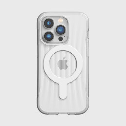 Raptic X-Doria Clutch Built Case iPhone 14 Pro dėklas su skaidriu MagSafe galiniu dangteliu