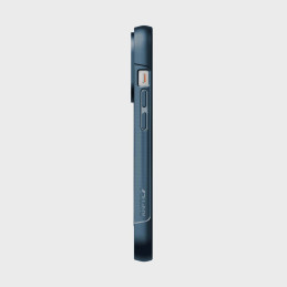 Raptic X-Doria Clutch Built Case iPhone 14 Pro dėklas su MagSafe galiniu dangteliu mėlynos spalvos