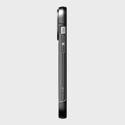 Raptic X-Doria Clutch Built Case, skirtas iPhone 14 Pro Max su MagSafe galiniu dangteliu juodu