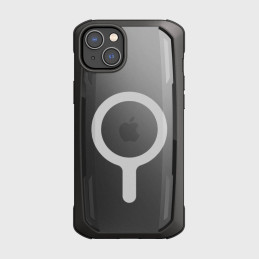Raptic X-Doria Secure Case iPhone 14 Plus su MagSafe šarvuotu dangteliu juodu