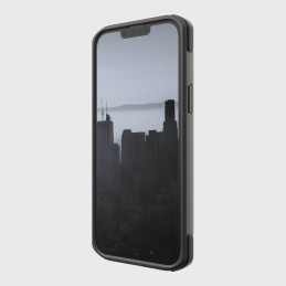 Raptic X-Doria Secure Case iPhone 14 Plus su MagSafe šarvuotu dangteliu juodu