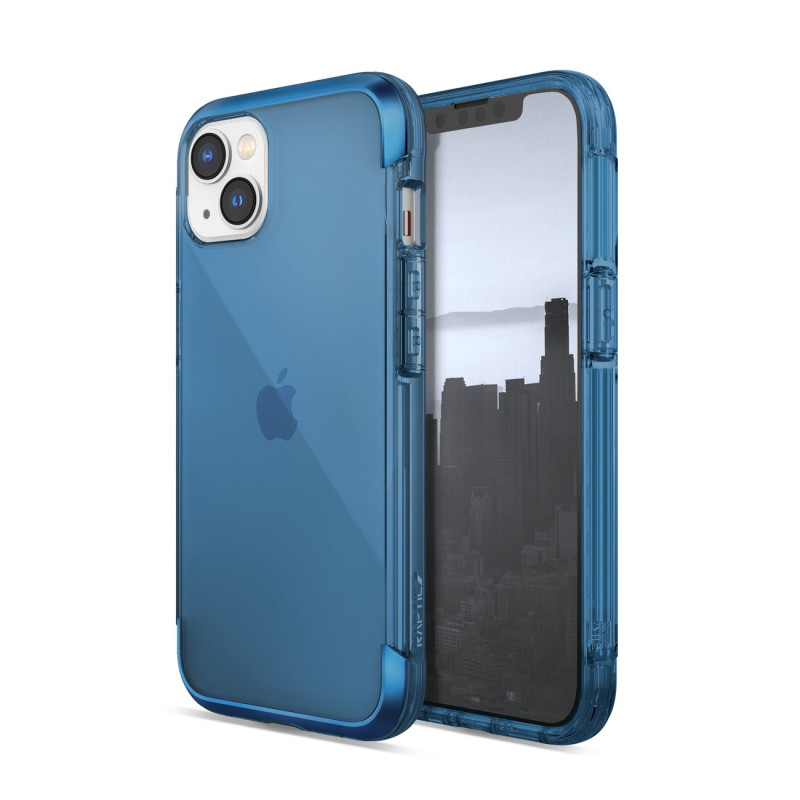 Raptic X-Doria Air Case iPhone 14 dėklas, šarvuotas dangtelis, mėlynas
