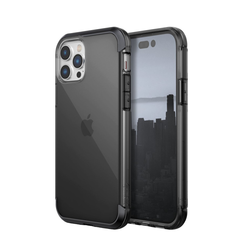 Raptic X-Doria Air Case iPhone 14 Pro dėklas, šarvuotas dangtelis, pilkas