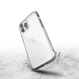 Raptic X-Doria Air Case iPhone 14 Pro Max, šarvuotas dangtelis, sidabrinis