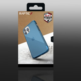 Raptic X-Doria Air Case iPhone 14 Pro Max šarvuotas dangtelis mėlynas