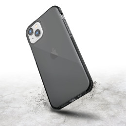 Raptic X-Doria skaidrus dėklas, skirtas iPhone 14 Plus, šarvuotas dangtelis, pilkas