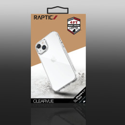 Raptic X-Doria Clearvue Case iPhone 14 skaidrus galinis dangtelis
