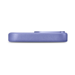 iCarer Case Odinis natūralios odos dėklas, skirtas iPhone 14 Pro Max šviesiai violetinis (WMI14220708-LP) (suderinamas s...