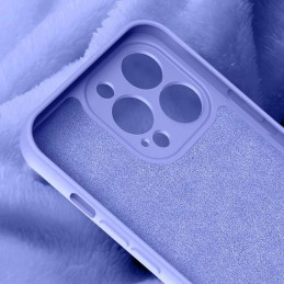 Silikono dėklas iPhone 14 Plus, silikoninis dangtelis, fuksija