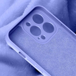 Silikoninis dėklas Xiaomi Redmi Note 11 Pro 5G / 11 Pro / 11E Pro silikoninis dangtelis šviesiai mėlynas