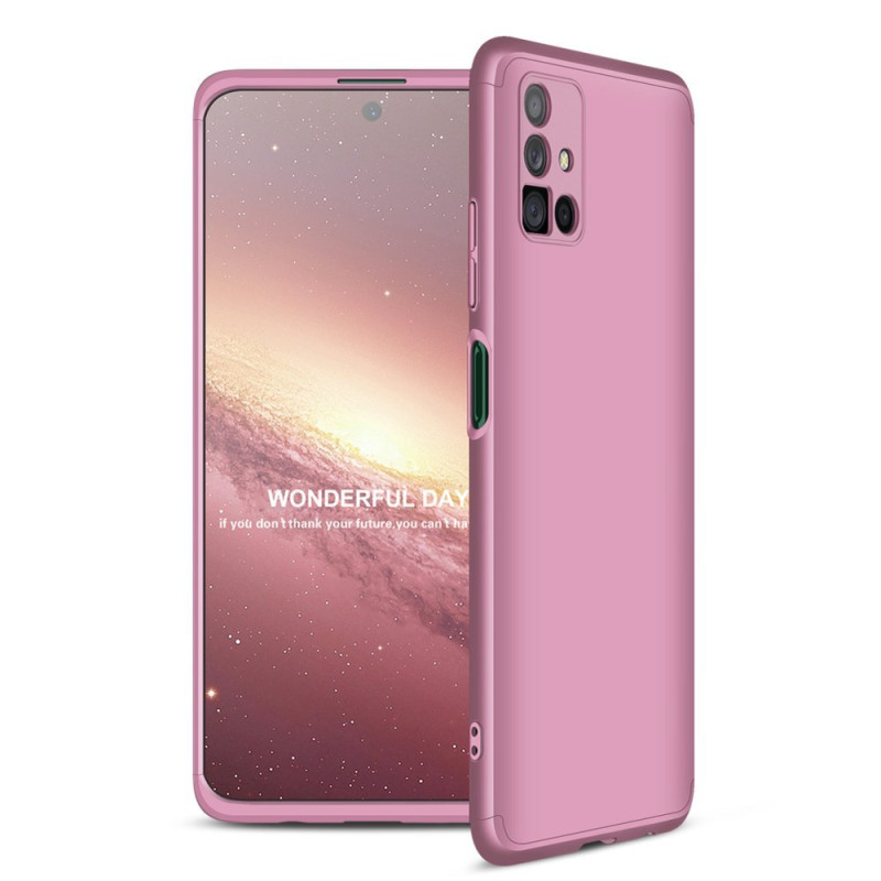 GKK 360 Protection Case dėklas visam Samsung Galaxy M51 priekiniam ir galiniam dangteliui, rožinis