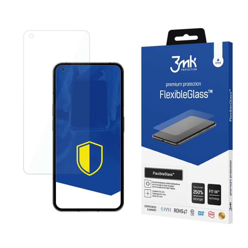 3mk FlexibleGlass™ hibridinis stiklas „Nothing Phone 1“.