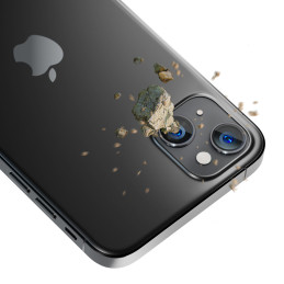 3mk Lens Protection Pro kameros dangtelis skirtas iPhone 14 Plus – grafitas