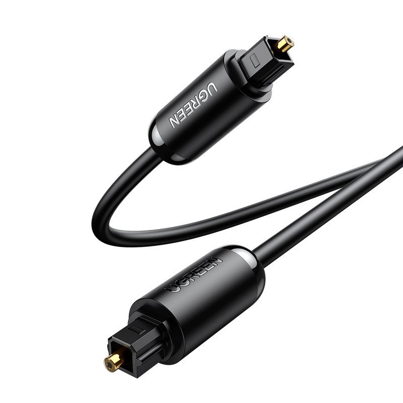 Ugreen AV122 70891 optinio garso Toslink/ SPDIF kabelis 1,5 m – juodas