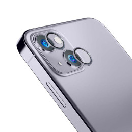3mk Lens Protection Pro fotoaparato dangtelis, skirtas iPhone 14 Plus – violetinis