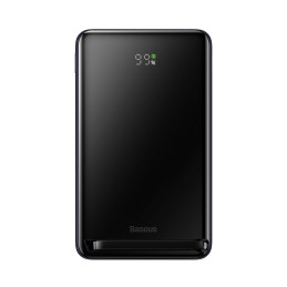 „Baseus“ magnetinis laikiklis 10 000 mAh 20 W maitinimo blokas su „MagSafe“ - mėlynas + USB-C laidas 60 W 0,5 m