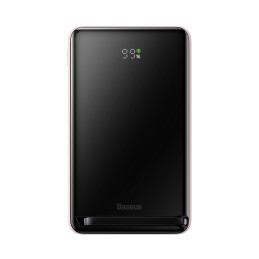 „Baseus“ magnetinis laikiklis „Powerbank“ su „MagSafe“ 10 000 mAh 20 W - rožinis + USB-C laidas 60 W 0,5 m