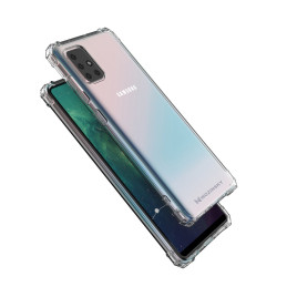 Wozinsky Anti Shock šarvuotas dėklas Samsung Galaxy M51 skaidrus