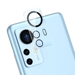 Baseus Xiaomi 12 Pro fotoaparato plėvelė 0,3 mm skaidri (2 vnt) + valymo rinkinys (SGQK000402)