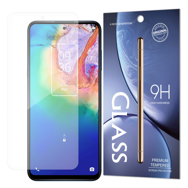 Grūdintas stiklas 9H TCL 20 5G grūdintas stiklas (pakuotė – vokas)