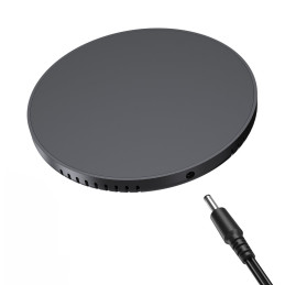 Choetech indukcinis įkroviklis po stalviršiu 10W + EU įkroviklis su maitinimo laidu juodas (T590-F)