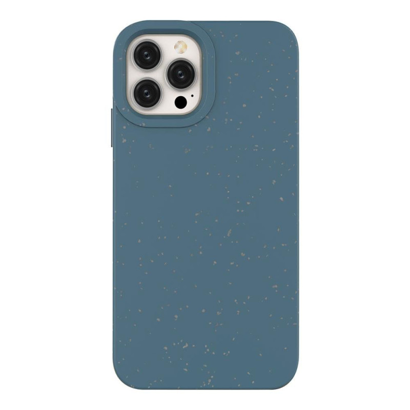 Eco Case iPhone 14 Plus dėklas, silikonas, suyrantis dangtelis, tamsiai mėlynas