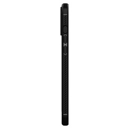 Spigen Rugged Armor dėklas, skirtas iPhone 12 / iPhone 12 Pro - matinė juoda