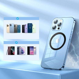 Joyroom metalinis magnetinis žiedas išmaniajam telefonui, rožinis (JR-Mag-M3)