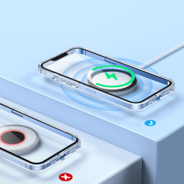 Joyroom metalinis magnetinis žiedas išmaniajam telefonui, rožinis (JR-Mag-M3)