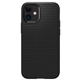 Spigen Liquid Air dėklas iPhone 12 mini - matinė juoda