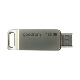 Pendrive 128 GB USB 3.2 Gen 1 USB / USB C OTG ODA3 Goodram – sidabrinė