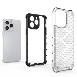 Korinis iPhone 14 Pro dėklas, šarvuotas hibridinis dangtelis, mėlynas