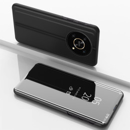 Clear View Case Honor X9 / X9 5G / X30 / Magic4 Lite dangtelis su juodu atvartu
