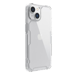 Nillkin Nature Pro iPhone 14 dėklas, šarvuotas dangtelis, skaidrus dangtelis