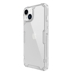Nillkin Nature Pro iPhone 14 dėklas, šarvuotas dangtelis, skaidrus dangtelis