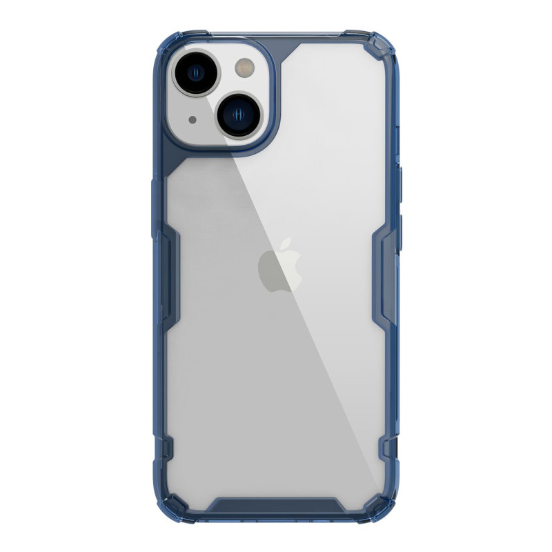 Nillkin Nature Pro iPhone 14 Plus dėklas, šarvuotas dangtelis, mėlynas dangtelis