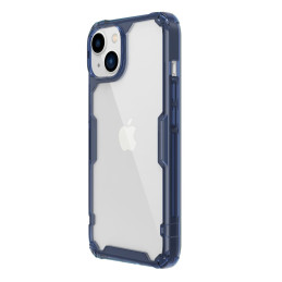 Nillkin Nature Pro iPhone 14 Plus dėklas, šarvuotas dangtelis, mėlynas dangtelis