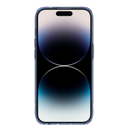Nillkin Nature Pro dėklas iPhone 14 Pro Max šarvuotas dangtelis mėlynas