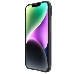 Nillkin CamShield Pro magnetinis dėklas iPhone 14 Plus dangtelio kameros apsauga juoda (su MagSafe)