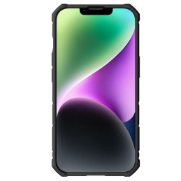 Nillkin CamShield Armor Pro magnetinis dėklas iPhone 14 dėklo magnetinis MagSafe dangtelis su fotoaparato dangteliu mėly...