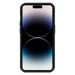 Nillkin Super Frosted Shield Pro dėklas iPhone 14 Pro galinis dangtelis juodas