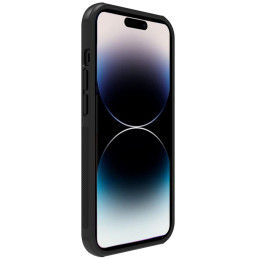 Nillkin Super Frosted Shield Pro dėklas iPhone 14 Pro galinis dangtelis juodas